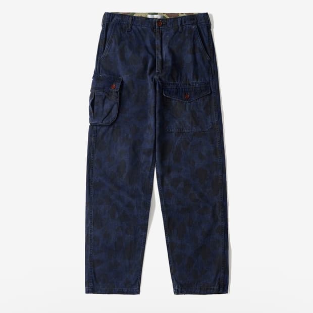 Prequel P0001 Indigo Combat Cargo Trouse