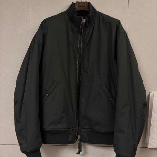 나나미카 바시티 자켓 모스 L
