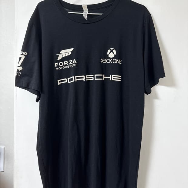 2017 엑박 1  독점 X  Forza 모토스포츠 반팔 티셔츠