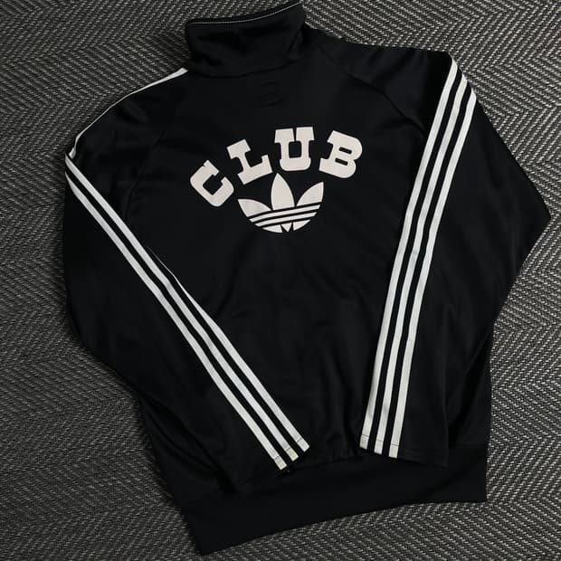 00s 아디다스 클럽 빅로고 올드스쿨 트랙탑 져지 y 3455