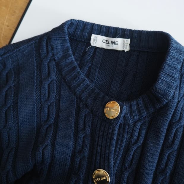 90's CELINE cardigan 