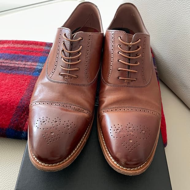 폴스미스 남성 캡토 구두 TAN 8.5