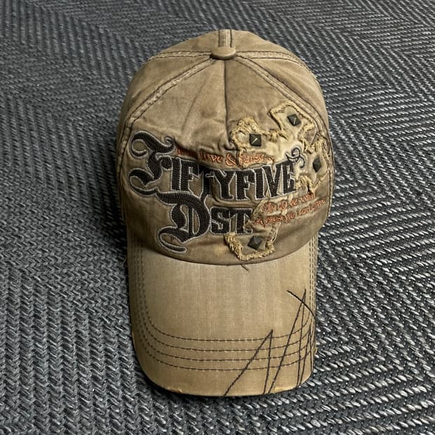 berkeley y2k 패치워크 볼캡 브라운o 5137