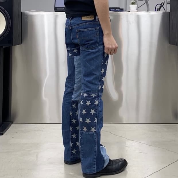 히스테릭글래머 킨키 플레어 팬츠