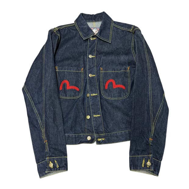 에비수 재팬 포켓 다이콕 데님 자켓
