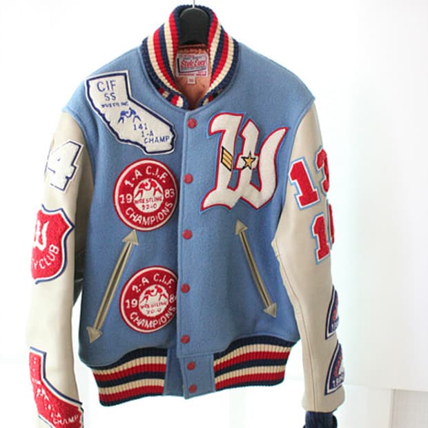 Toyo enterprise 토요 엔터프라이저 바시티 자켓