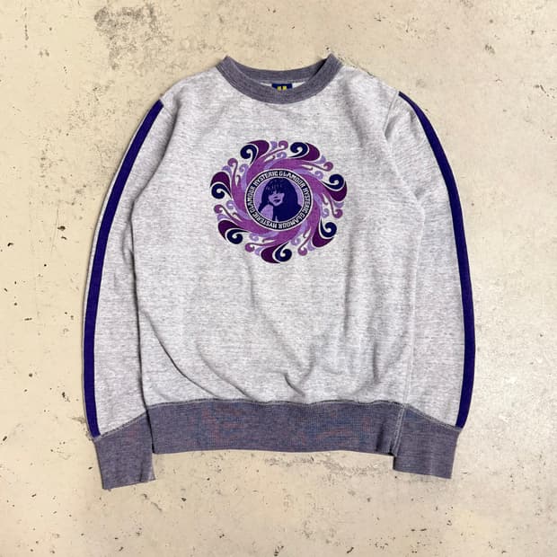 00s 히스테릭 글래머 아이코닉 프린팅 스웻셔츠