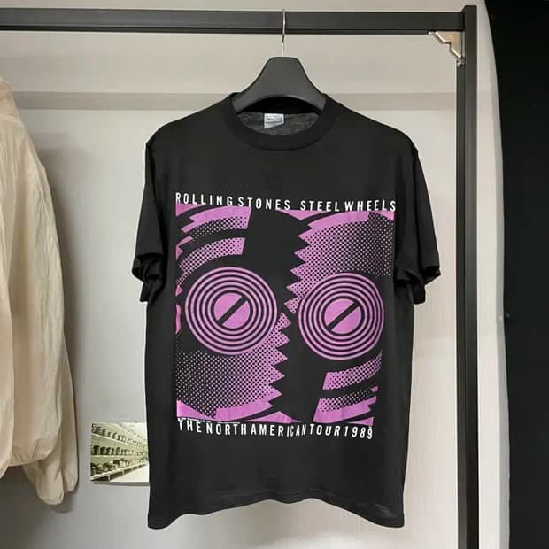 롤링스톤즈 80s 밴드티