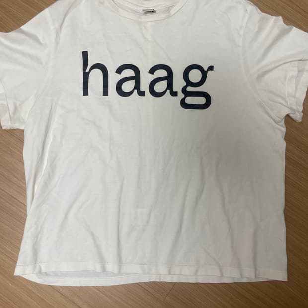 haag 로고반팔