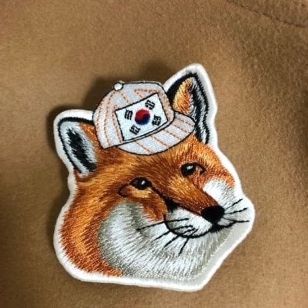 (L) 15aw 메종키츠네 국뽕 테디 자켓