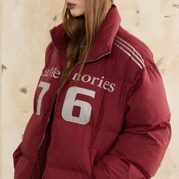 디얼마이키코 코튼 자켓 패딩