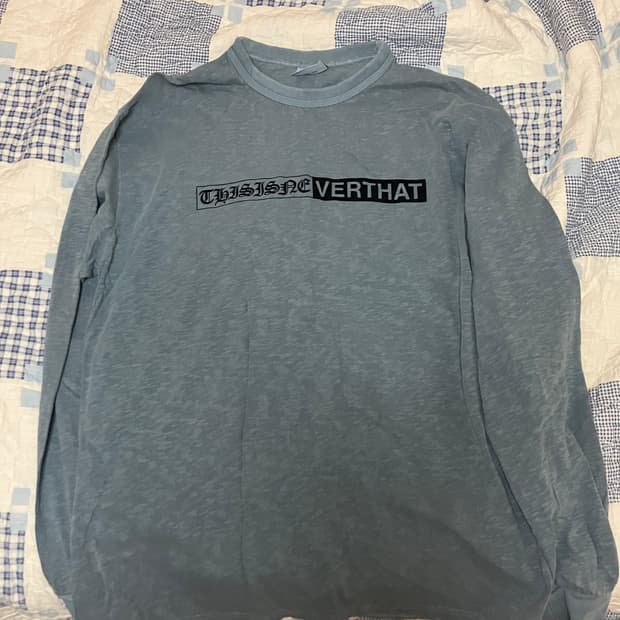 (XL) 디스이즈네버댓 크롬하츠st 롱슬리브