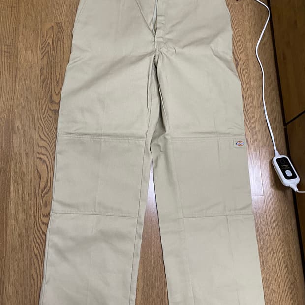 디키즈 더블니 85238 루즈핏 워크 팬츠 베이지 36사이즈 새상품