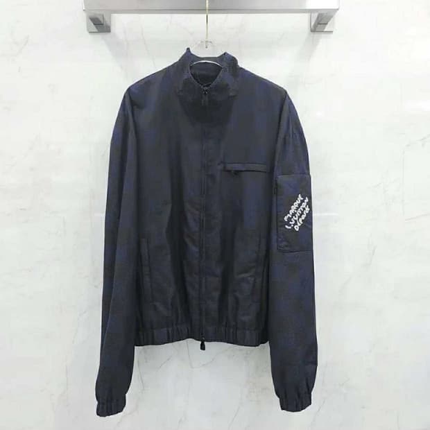 루이비통 다미에 블루종 원드브레이커 자켓