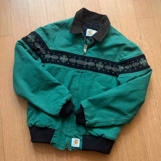 [M] 90s 칼하트 아즈텍 산타페 자켓