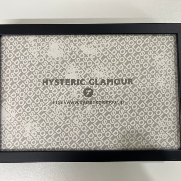 히스테릭글래머 한정판 아트 포토 14번 AD2005 HYSTERIC