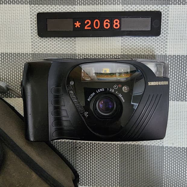 신도리코 FF-9D 필름카메라 파우치포함