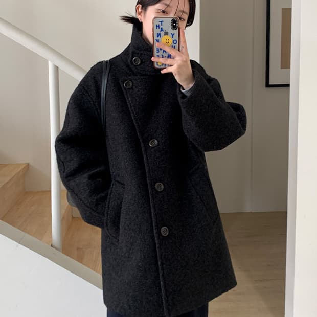 (어리틀빗) 울코트 새상품 