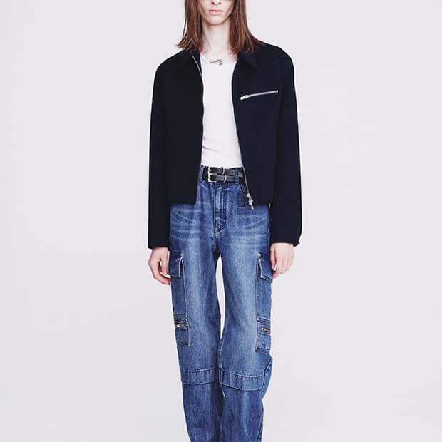 캐시미어 체스트 집 베를린 자켓 다크네이비 XL