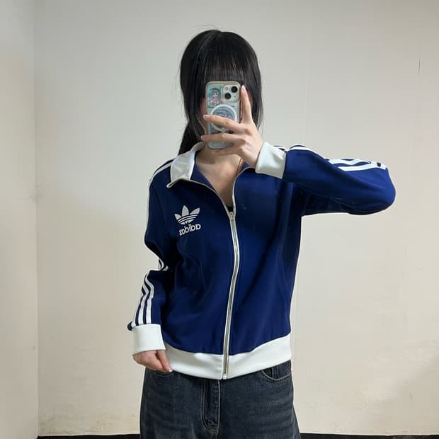 Adidas premium originals navy jersey 