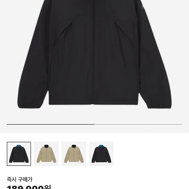 acg 오레곤 시리즈 리이슈 리버시블 자켓 블랙