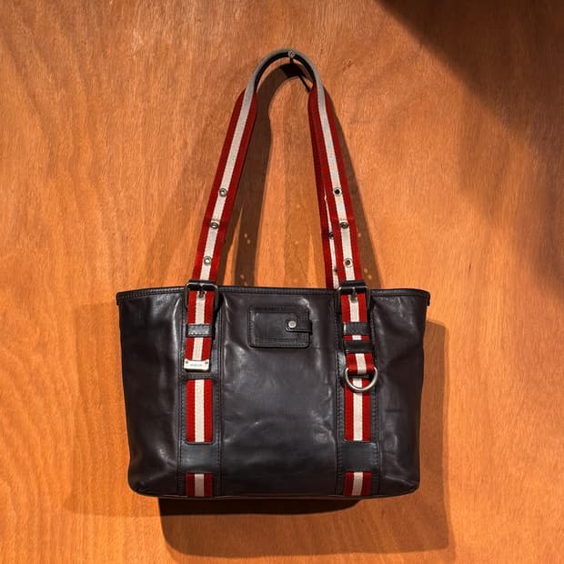 BALLY 발리 레더 토트백 숄더백