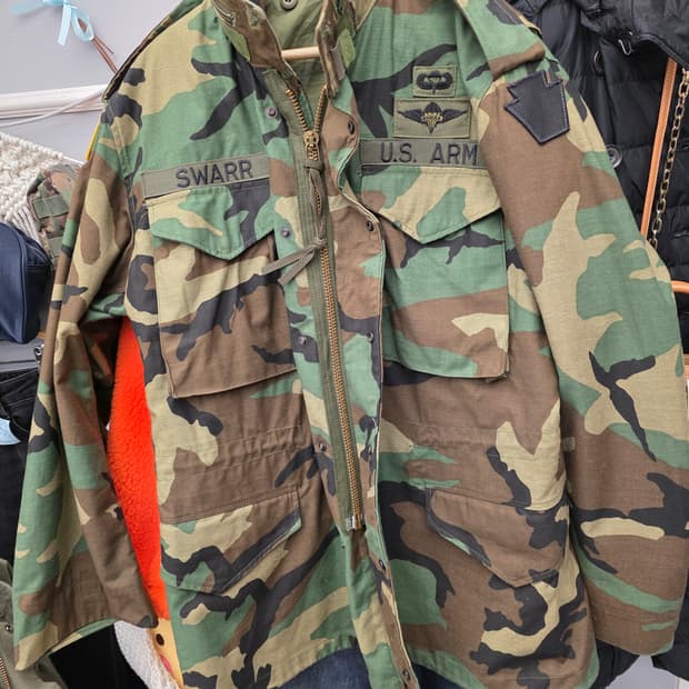 M-65 80-90s 풀패치 미군자켓 필드자켓