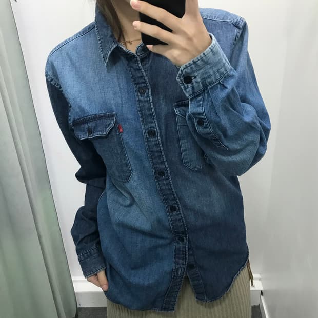 리바이스 데님셔츠