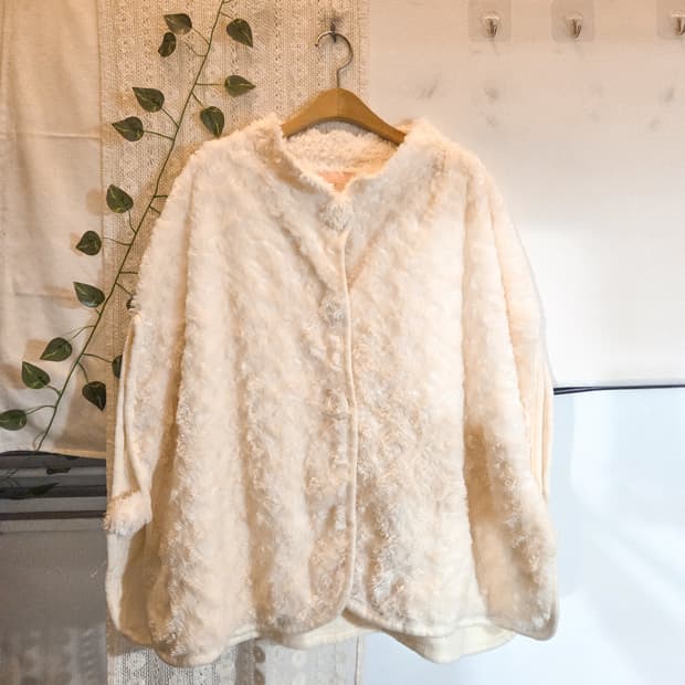 에코퍼 케이프 자켓