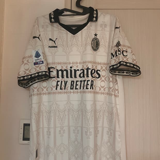 23-24 AC밀란 플레져스 화이트