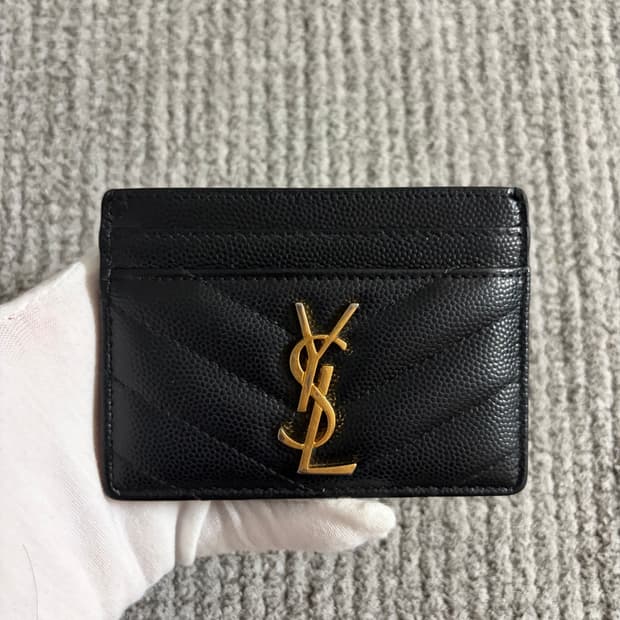 입생로랑 카드지갑 