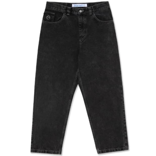 (M) 폴라스케이트 빅보이팬츠 실버블랙