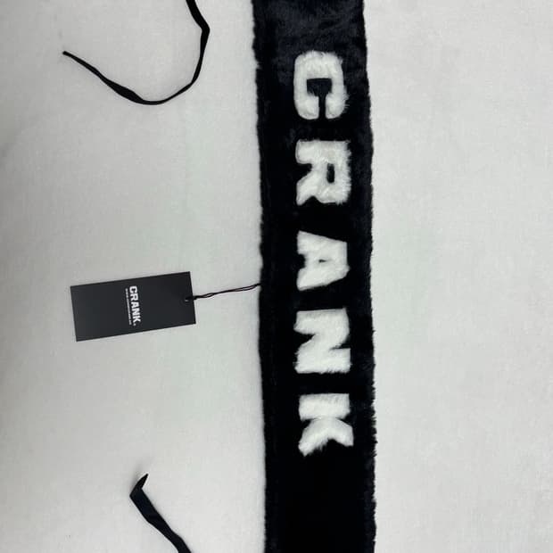 크랭크 밍크 귀도리 블랙