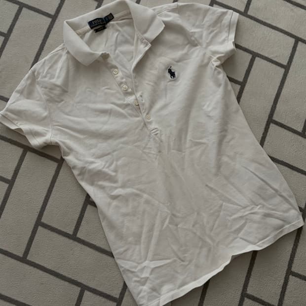 폴로 5버튼 카라 반팔티셔츠