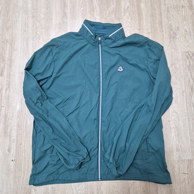 올포유 와펜로고 바람막이 집업자켓