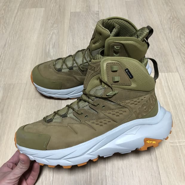 (285) 호카오네오네 HOKA 카하2 GTX 고어텍스 비브람 부츠 카멜