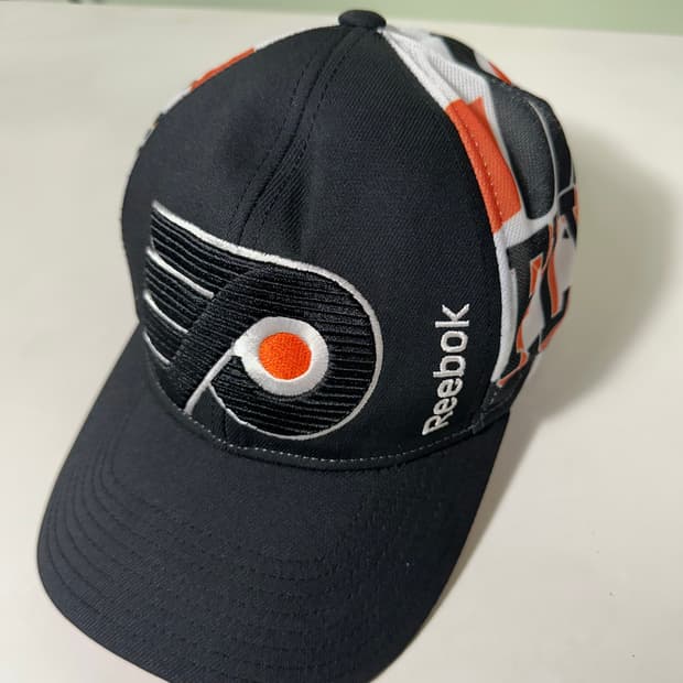 OS 리복 블랙 NHL 매쉬 볼캡