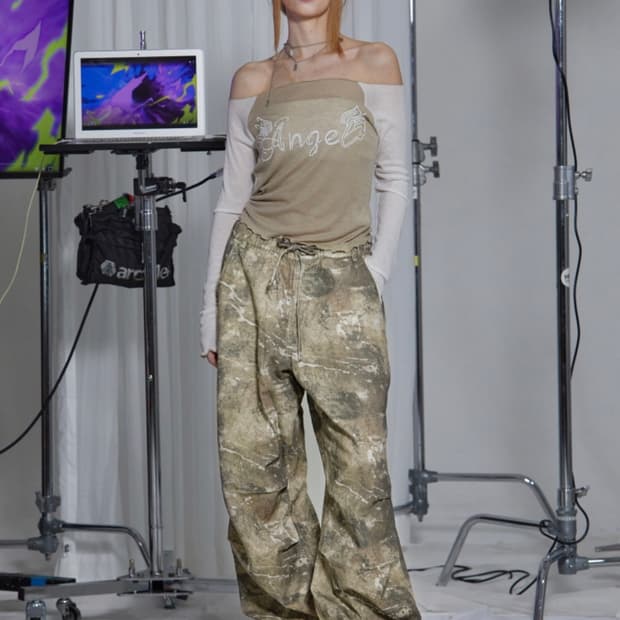 (제니착용) 게이트리스 스머징팬츠 SMUDGING PANT