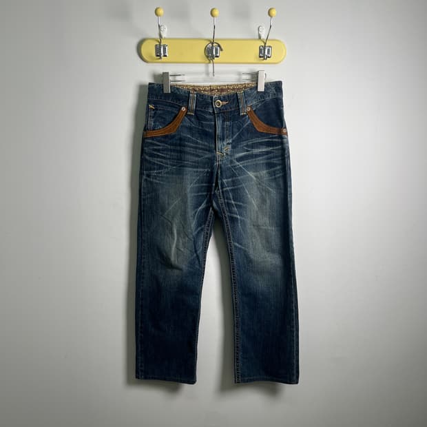 Edwin 에드윈 재팬 메이드 익스클루시브 빈티지 웨스턴 데님 팬츠 30