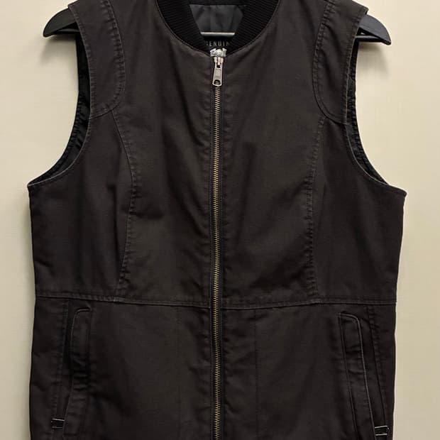 (S~M)할리데이비슨 캔버스 코튼 라이너 베스트 조끼