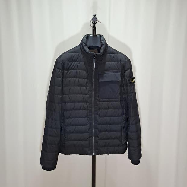 (택포) 내셔널지오그래픽 블랙 경량 구스 자켓 100 B917