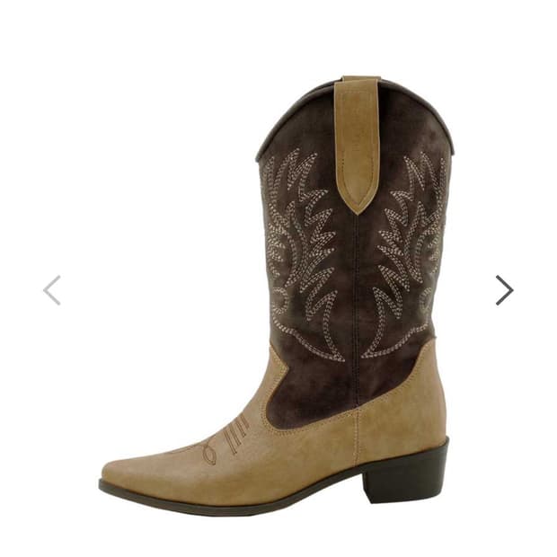 러스티 웨스턴 부츠 RUSTY CONTRAST WESTERN BOOTS