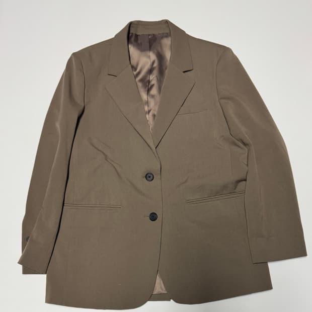 무신사 스탠다드 22년도 투 버튼 블레이저 자켓 S~M