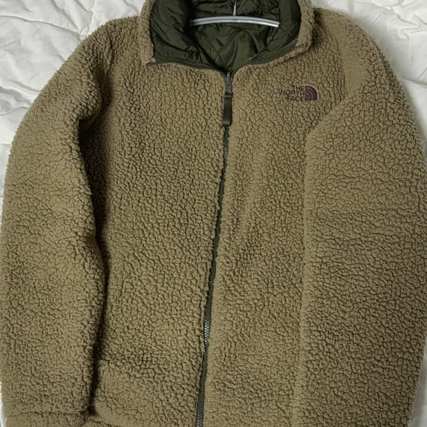 노스페이스 리버시블 후리스 플리스 뽀글이