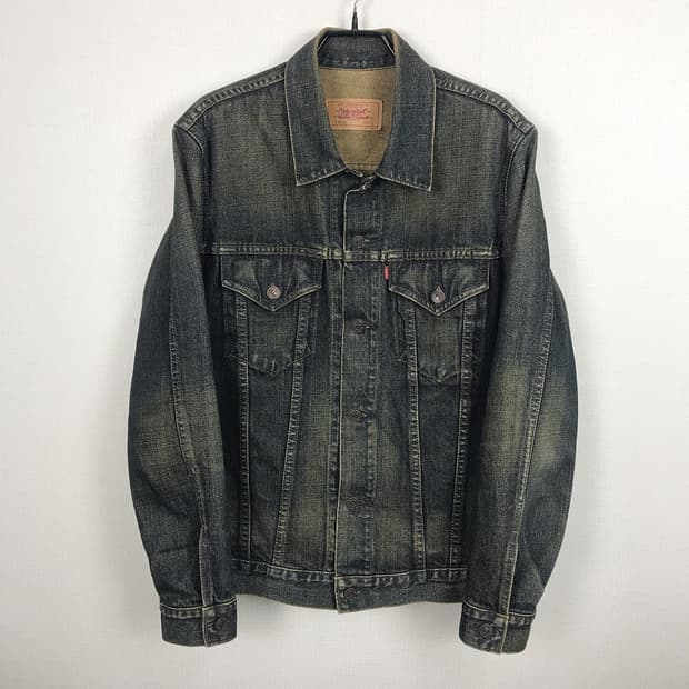 리바이스 Levi's 일본판 트러커 데님 자켓 남성L (95)