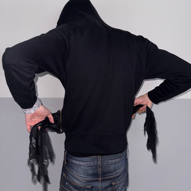 Undercover 반다나 드로스트링 후드