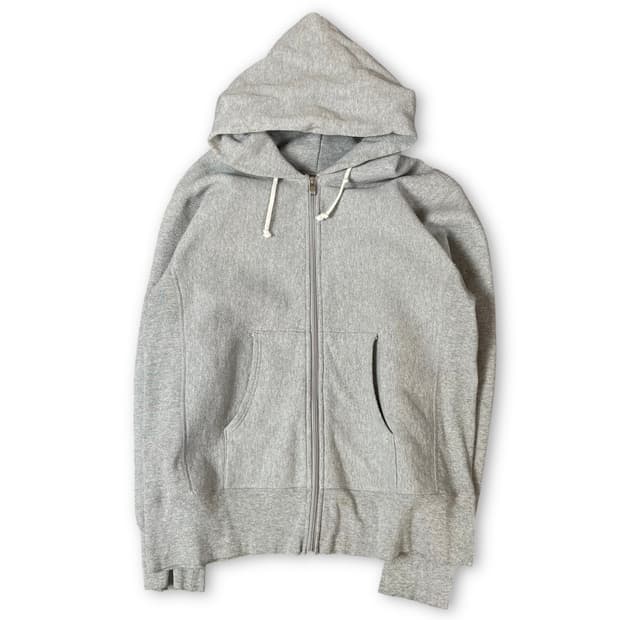 챔피온 그레이 후드집업 L