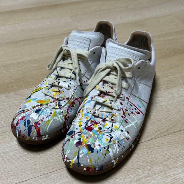 메종 마르지엘라 독일군 페인트 스니커즈 43 (270~275)