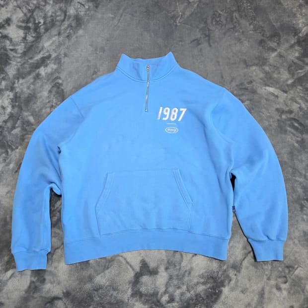 (L)Mmlg 1987 하프집업 맨투맨