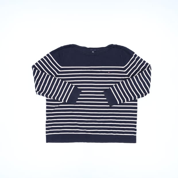 XXL 타미힐피거 스트라이프 니트 0126H1